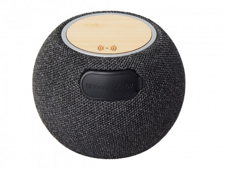 Портативная колонка с беспроводной зарядкой Ареа, 5 Вт