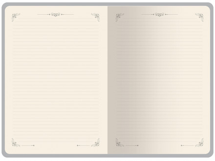 Ежедневник недатированный А4 Royal, синий с бронзовым срезом