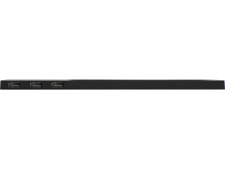 Беспроводное настольное зарядное устройство Glide с подсветкой, софт тач