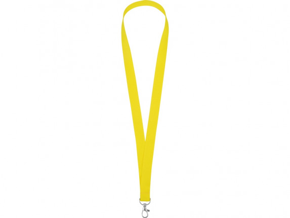 Ланьярд с карабином, желтый