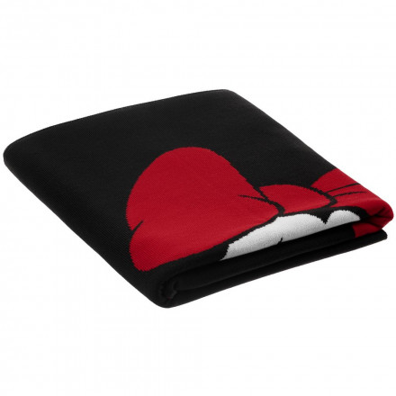 Плед вязаный «Минни Маус»