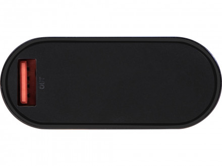 Внешний аккумулятор с QC/PD Qwik, 10000 mah, черный (Р)