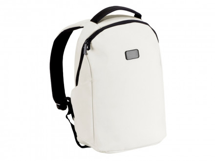 Рюкзак Sofit для ноутбука из экокожи, молочный
