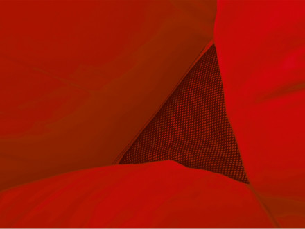 Надувной диван БИВАН 2.0, красный