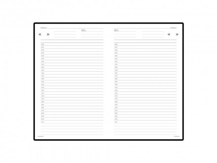 Ежедневник А5 недатированный Бумвинил, бордовый