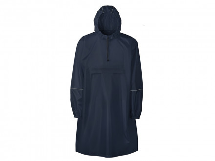 Дождевик - пончо Galaxy со светоотражающими элементами, темно-синий