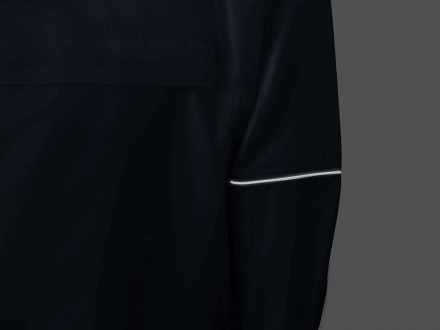 Дождевик - пончо Galaxy со светоотражающими элементами, темно-синий