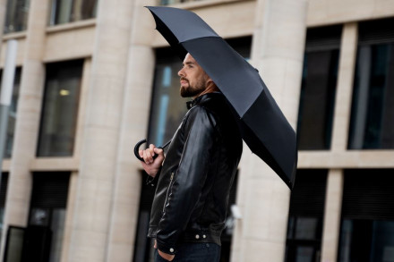 Зонт складной Lui, черный