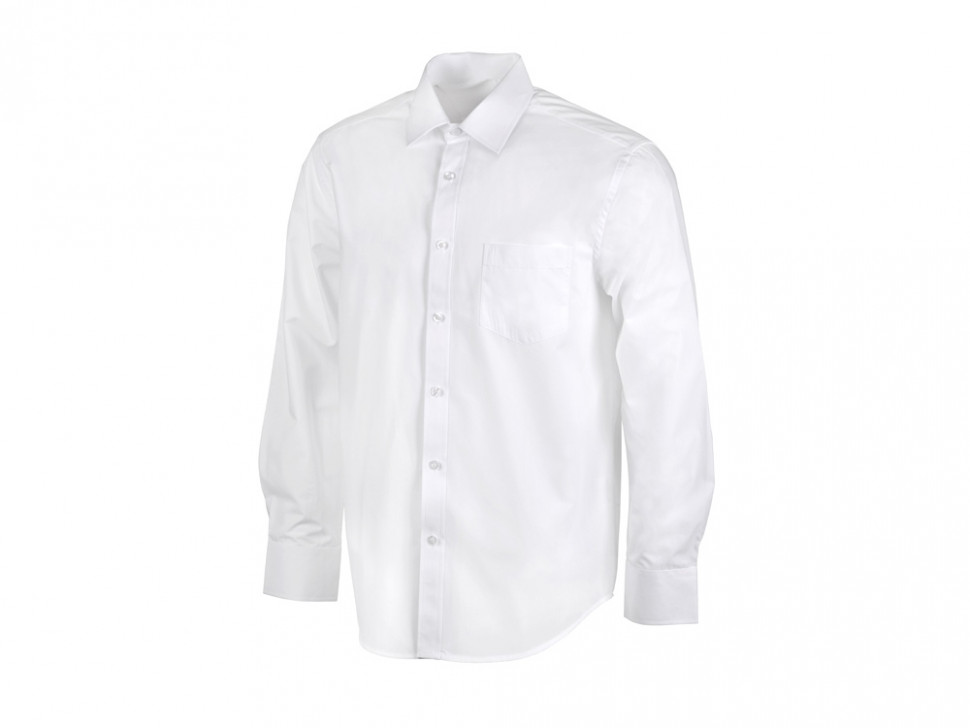 Рубашка Houston мужская с длинным рукавом, белый