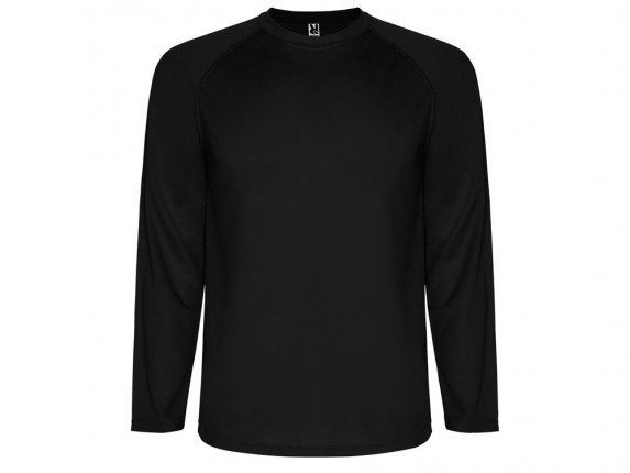 Футболка Montecarlo  мужская с длинным рукавом, черный