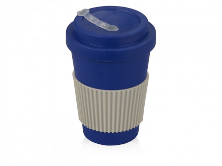 Термокружка Muffin из натуральных волокон, темно-синий