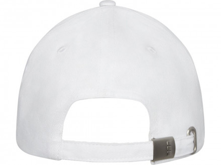 Бейсболка Davis, 6 панелей, белый