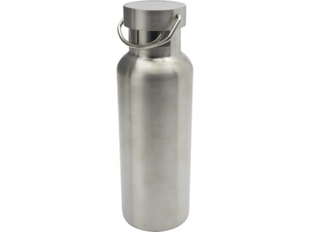 Бутылка для воды Thor из нержавеющей стали, сертифицированной по стандарту RCS, серебряный