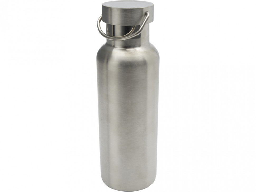 Бутылка для воды Thor из нержавеющей стали, сертифицированной по стандарту RCS, серебряный