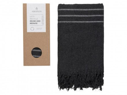 Originalhome плед 3-в-1 из переработанных материалов - 85 x 175 см - Белый