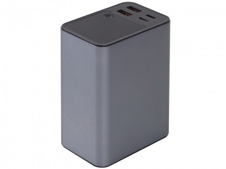Внешний аккумулятор для ноутбуков EpIQ, 100 Вт, 30000 mAh, темно-серый