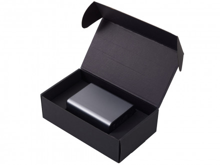 Внешний аккумулятор для ноутбуков EpIQ, 100 Вт, 30000 mAh, темно-серый