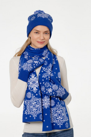 Набор Snow Fashion, синий (василек)