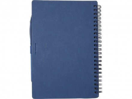 Slate многоразовый набор из блокнота в мягкой обложке и ручки - Темно - синий