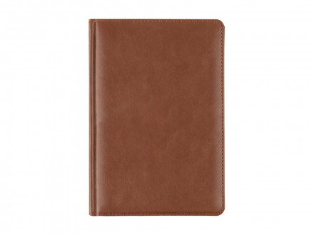Ежедневник недатированный с индексами А5 Prime, коричневый
