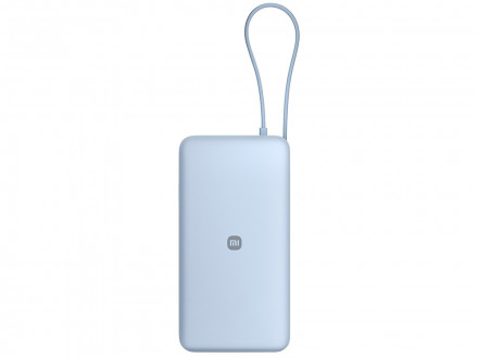 Внешний аккумулятор со встроенным кабелем Xiaomi 67W Power Bank 20000 (Integrated Cable) Ice Blue