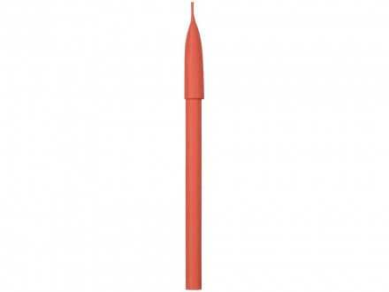 Ручка картонная с колпачком Recycled, красный (Р)