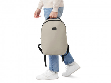 Рюкзак Sofit для ноутбука из экокожи, оливковый