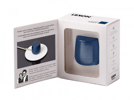 Колонка беспроводная Mino+, темно-синий