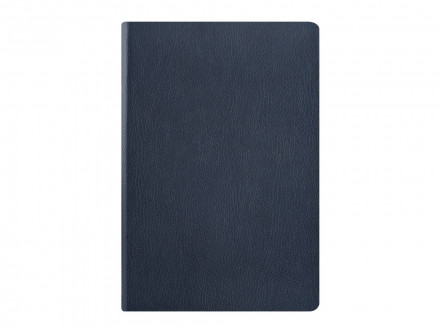 Ежедневник недатированный А5 Megapolis Nappa Flex, темно-синий navy