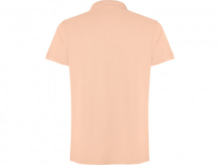 Рубашка поло Cobain унисекс, светло-абрикосовый выстиранный