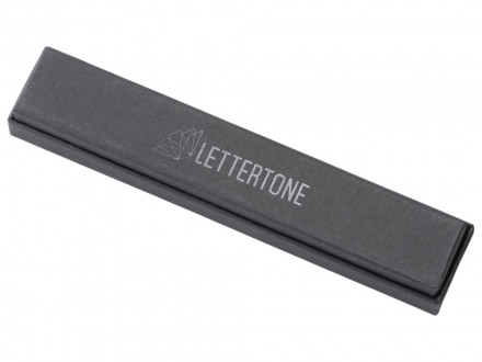 Шариковая металлическая ручка Limerick с  анодированным слоем, черная