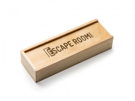 Домино DOMIS из дерева, черный/бежевый