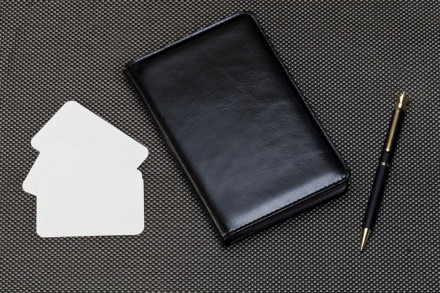 Визитница Businessbook, черная