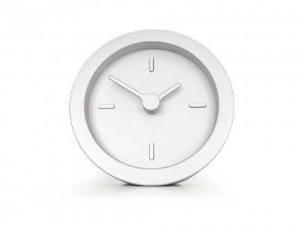 Часы настольные Sparky XXS, серебристые