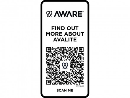 Avalite футболка унисекс Aware™ из переработанных материалов с коротким рукавом - Бежевый