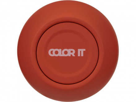 Термокружка Vacuum mug C1, soft touch, 370мл, красный