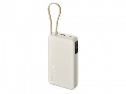 Внешний аккумулятор со встроенным кабелем Xiaomi 67W Power Bank 20000 (Integrated Cable) Tan