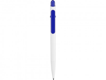 Ручка шариковая Этюд, белый/синий