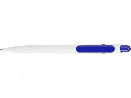 Ручка шариковая Этюд, белый/синий