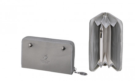 Кошелек женский Beverly Hills Polo Club, серый/графит