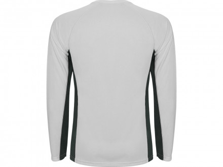 Футболка Shanghai  мужская с длинным рукавом, белый/графитовый