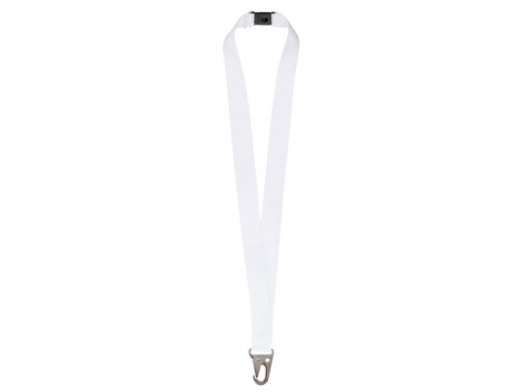 Ланъярд 2,5 см под сублимацию с большим карабином и замком обрыва