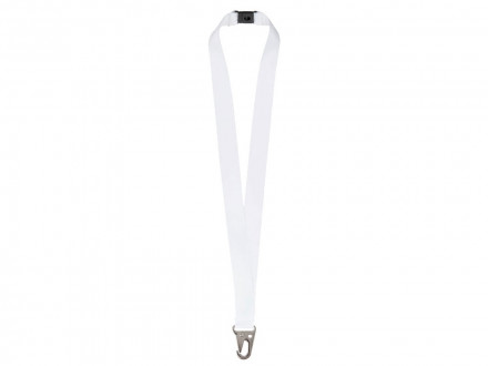 Ланъярд 2,5 см под сублимацию с большим карабином и замком обрыва