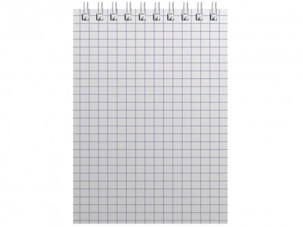 Бизнес - блокнот А6 (94 х 130 мм) Office 60 л., красный