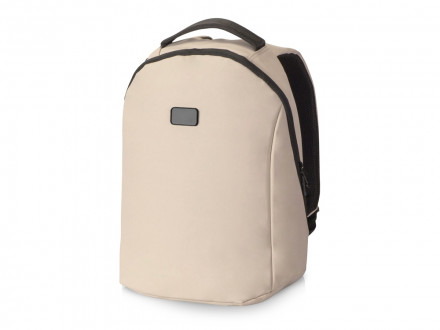 Рюкзак Sofit для ноутбука из экокожи, бежевый