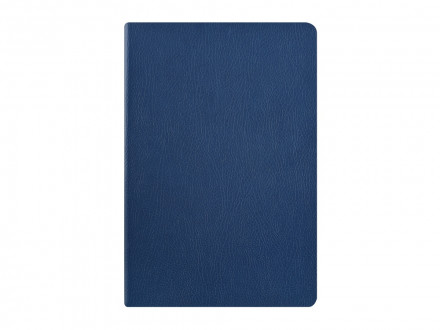 Ежедневник недатированный А5 Megapolis Nappa Flex, темно-синий