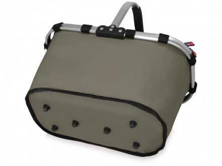 Изотермическая сумка-холодильник FROST складная с алюминиевой рамой, серый (Р)