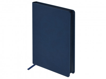 Ежедневник А5 Megapolis Color soft-touch, темно-синий