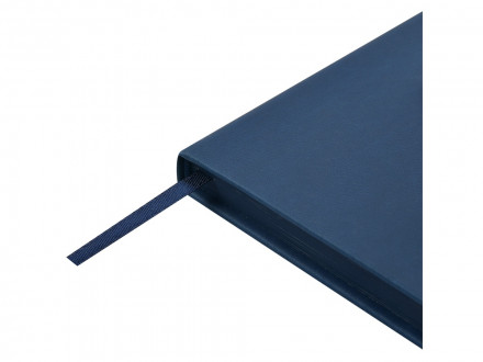 Ежедневник А5 Megapolis Color soft-touch, темно-синий