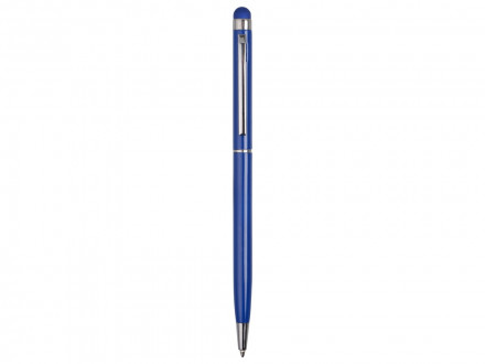 Ручка-стилус металлическай шариковая Jucy, синий